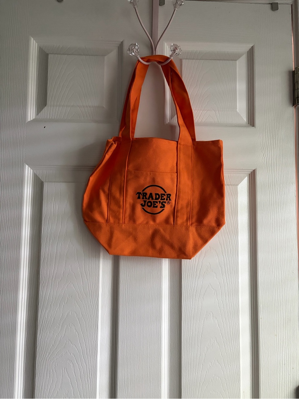 Trader Joe’s Orange Canvas Tote Bag